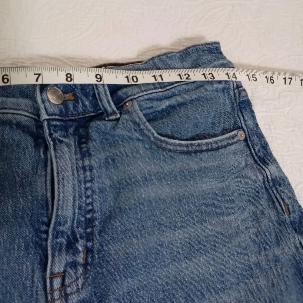 Madewell $128 The Tall '90s Straight Jean in Rondell Wash Size 27 Women's - Picture 11 of 14